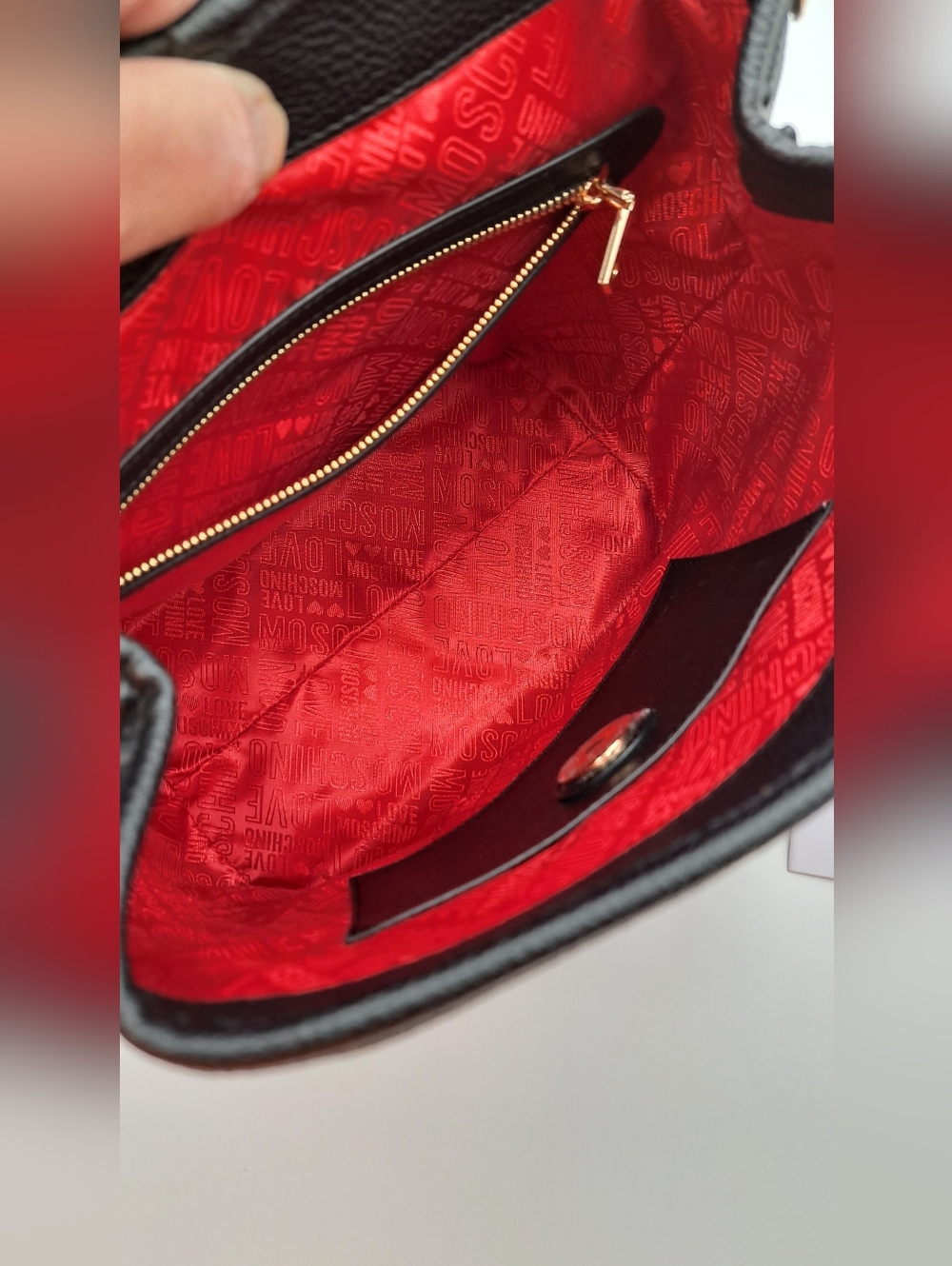 Love Moschino Daily Love Logo Backpack - Picture 9 of 14